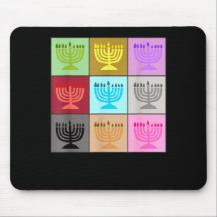 In My Hanukkah Era Ugly Jewish Xmas Funny Christma Mouse Mat