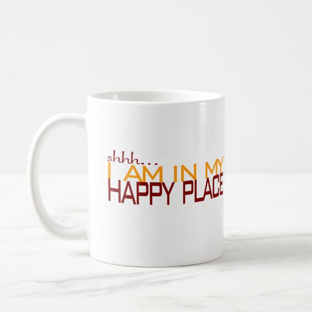 In My Happy Place Coffee Mug (Left)
