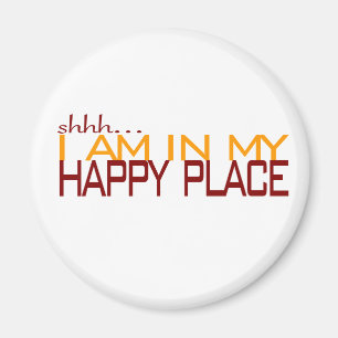 In My Happy Place Magnet