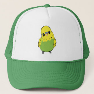 In My Head I've Bitten You 3 Times, Funny Budgie Trucker Hat