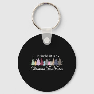 In My Heart Is A Christmas Tree Farm Taylor 13 Chr Key Ring