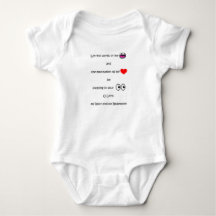 In My Heart Series Baby Romper