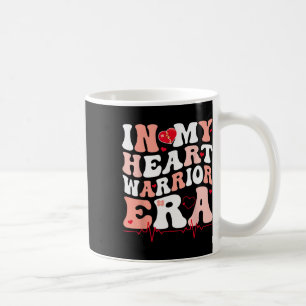 In My Heart Warrior Era Chd Heart Disease Awarenes Coffee Mug
