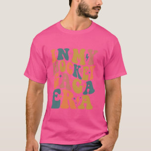 In My Hockey Gaga Era Wavy Groovy Retro Mothers Da T-Shirt