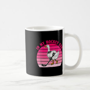In My Hockey Girl Era Silly Goose Vintage Design Coffee Mug