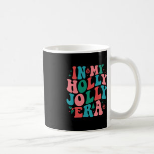 In My Holly Xmas Jolly Para Era Retro Christmas Jo Coffee Mug