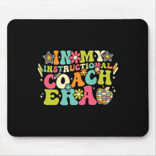 In My Instructional Coach Era Groovy Ck To School  Mouse Mat