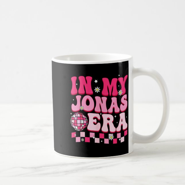 In My Jonas Era Funny Jonas Groovy 80's Men Women  Coffee Mug (Right)