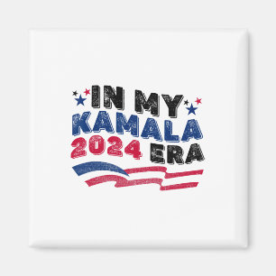 In My Kamala 2024 Era Political Support Design Magnet