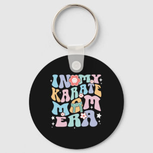 In My Karate Mum Era Groovy Martial Arts Key Ring