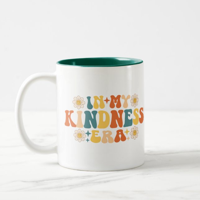 In My Kindness Era Two-Tone Coffee Mug (Left)