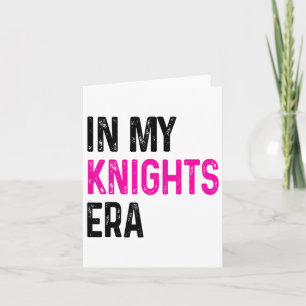 In My Knights Era Back To School Spirit Game Retro Card