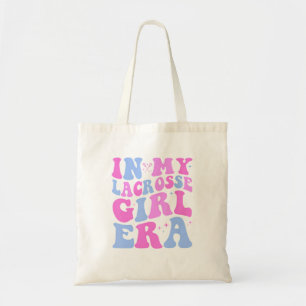 In My Lacrosse Girl Era Groovy Tote Bag