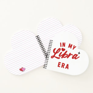 in my Libra Era personalised Notebook