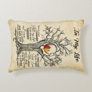 In My Life There Are Places I Remember Vintage Decorative Cushion