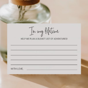In My Lifetime Bucket List Graduation Advice