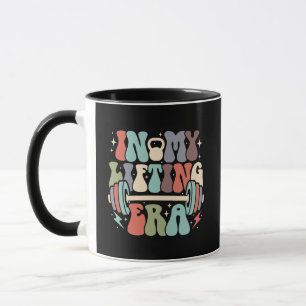 In My Lifting Era Retro Groovy Fitness Enthusiast Mug