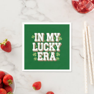 In My Lucky Era Saint Patrick's Day Family Gift Napkin