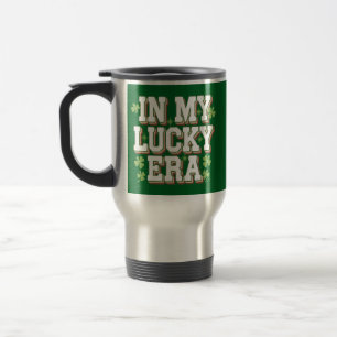 In My Lucky Era Saint Patrick's Day Family Gift Travel Mug