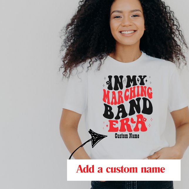 In My Marching Band Era Graham Colours Customisabl T-Shirt (Creator Uploaded)