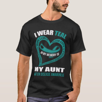 In my memory of my aunt BATTEN DISEASE AWARENESS T-Shirt