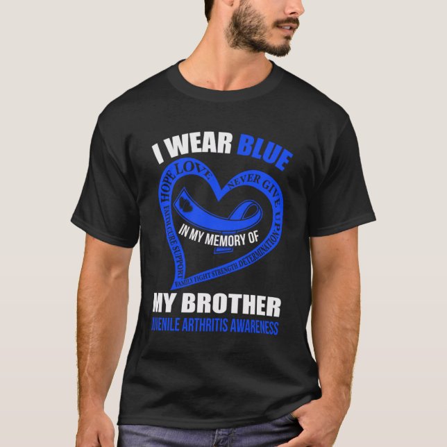 In my memory of my brother JUVENILE ARTHRITIS AWAR T-Shirt (Front)