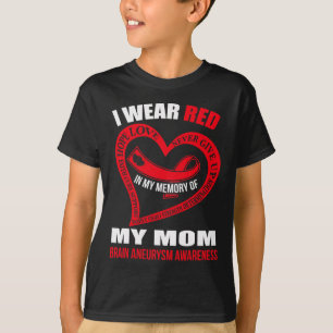 In my memory of my mum BRAIN ANEURYSM AWARENESS T-Shirt
