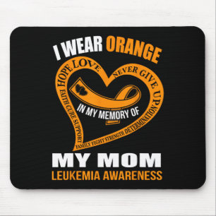 In my memory of my mum LEUKEMIA AWARENESS  Mouse Mat