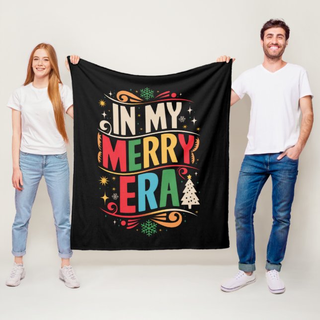 In My Merry Era Christmas Xmas Holiday FamilyIn My Fleece Blanket (In Situ)