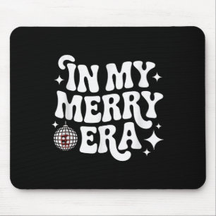 In My Merry Era Holiday Season Christmas Celebrati Mouse Mat
