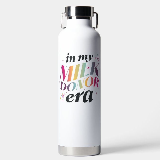 In My Milk Donor Era Water Bottle (Front)