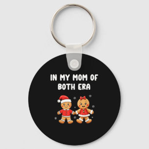 In My Mom Of Both Era Gingerbread Mother Christmas Key Ring
