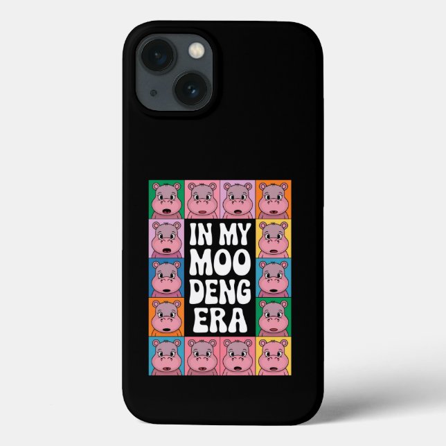 In My Moo Deng Era Moo Deng Hippo Lover Case-Mate iPhone Case (Back)