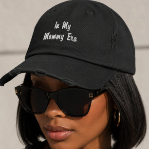 In My Mummy Era, New Mum Baby Announcement Embroidered Hat