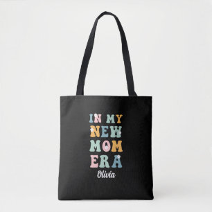 In my new mum era first mothers day gift tote bag