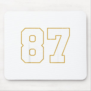 In My Number 87 Era Vintage Retro Mouse Mat