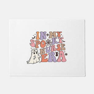 in my nurse era - funny halloween nurse doormat