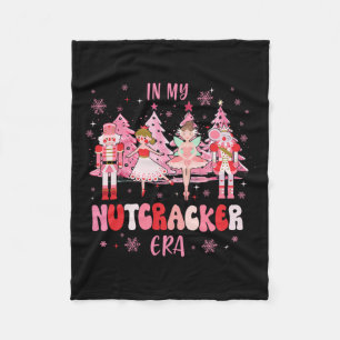In My Nutcracker Era Christmas Nutcracker Ballet F Fleece Blanket