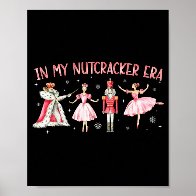 In My Nutcracker Era Christmas Xmas Holiday Pajama Poster (Front)