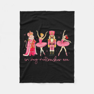 In My Nutcracker Era For Girls Women Kids Dancers Fleece Blanket