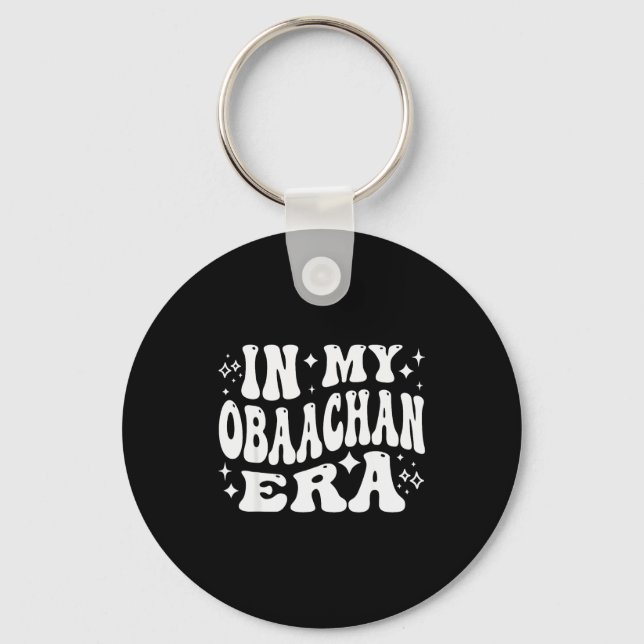 In My Obaachan Era, Japanese Grandma Japan Grandmo Key Ring (Front)
