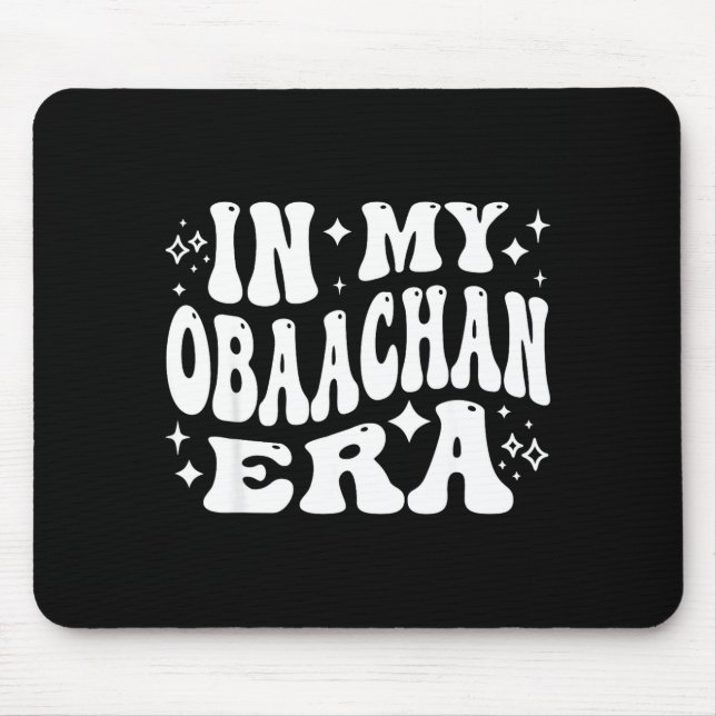 In My Obaachan Era, Japanese Grandma Japan Grandmo Mouse Mat (Front)