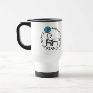 In My Own Little World Piano Travel Mug