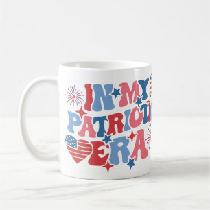 In my Patriotic Era USA American 4th Of July Retro Coffee Mug