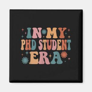 In My Phd Student Era Funny Women Christmas Magnet