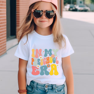 In My Preschool Era Groovy T-Shirt