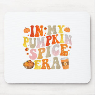 In My Pumpkin Spice Era Funny Groovy Fall Vibes Th Mouse Mat