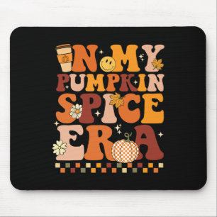 In My Pumpkin Spice Era Funny Retro Fall Vibes Tha Mouse Mat