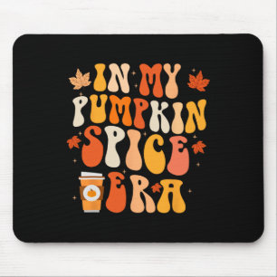 In My Pumpkin Spice Era Funny Retro Fall Vibes Tha Mouse Mat