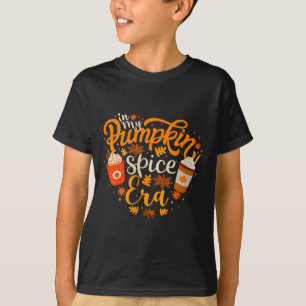 In My Pumpkin Spice Era Funny Retro Fall Vibes Tha T-Shirt